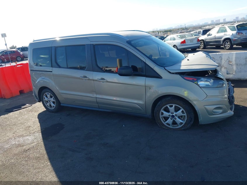 2016 Ford Transit Connect Xlt VIN: NM0GE9F7XG1234804 Lot: 43708936