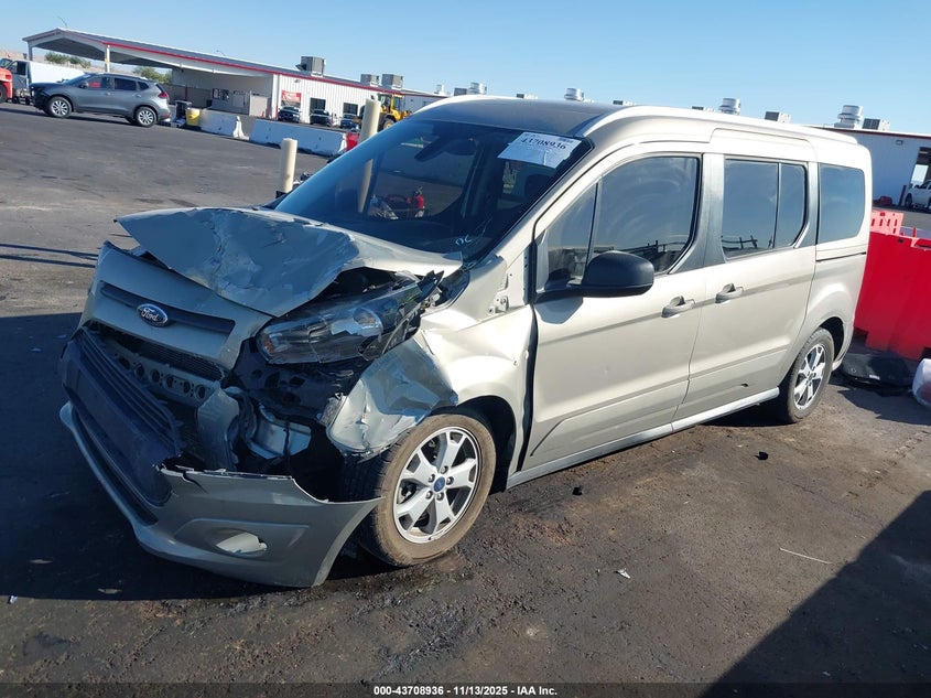 2016 Ford Transit Connect Xlt VIN: NM0GE9F7XG1234804 Lot: 43708936