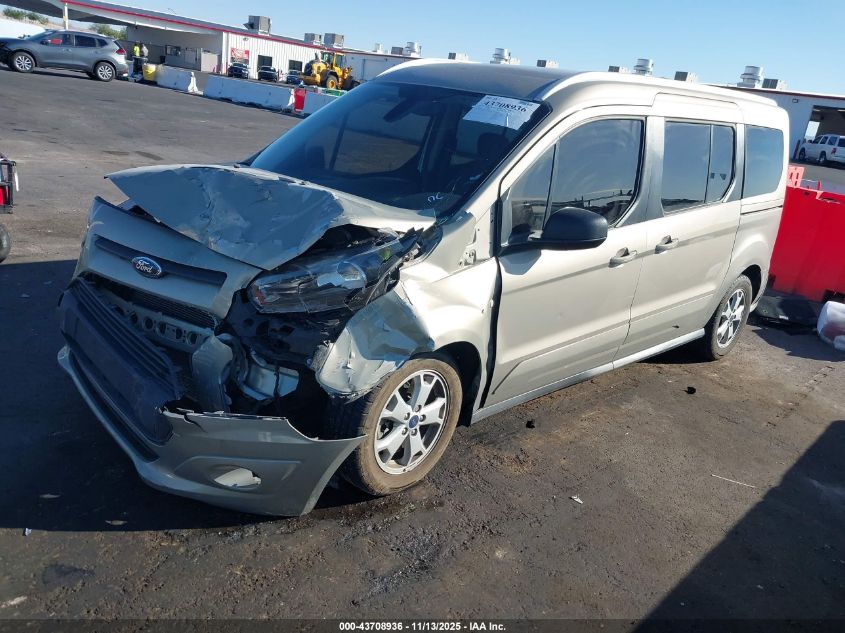 2016 Ford Transit Connect Xlt VIN: NM0GE9F7XG1234804 Lot: 43708936