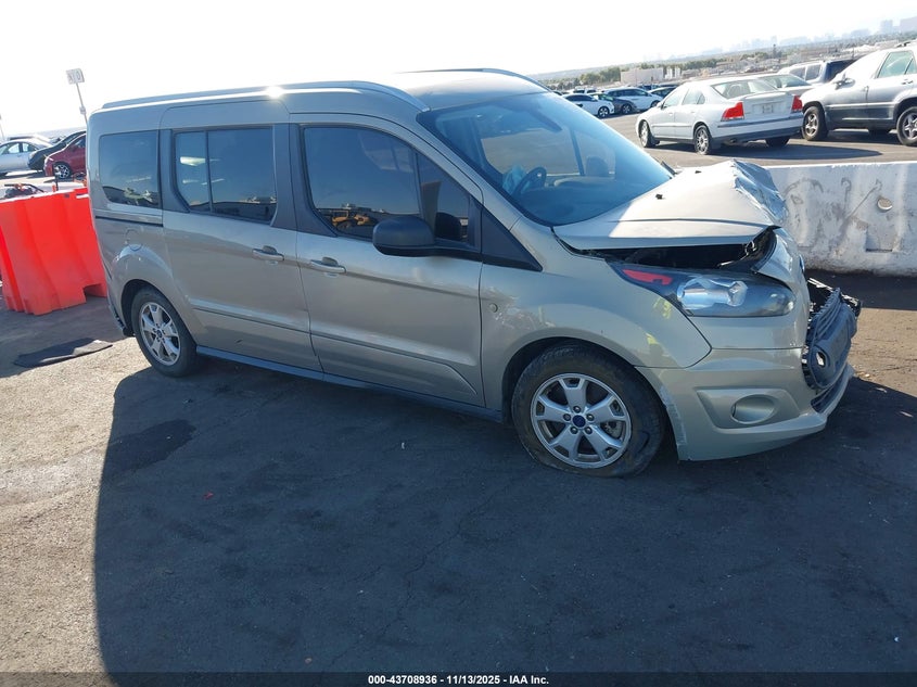 2016 Ford Transit Connect Xlt VIN: NM0GE9F7XG1234804 Lot: 43708936