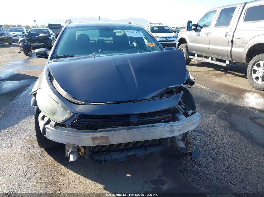 2014 Dodge Dart Sxt VIN: 1C3CDFBB5ED877672 Lot: 43708944