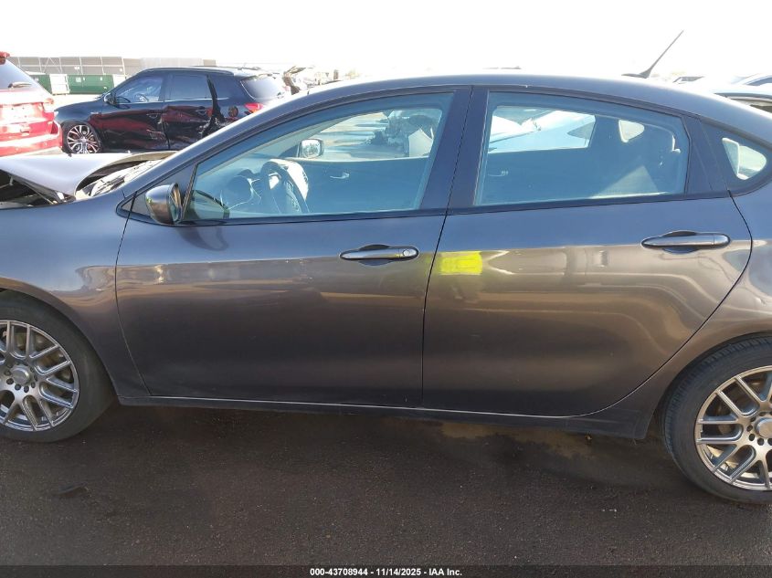 2014 Dodge Dart Sxt VIN: 1C3CDFBB5ED877672 Lot: 43708944