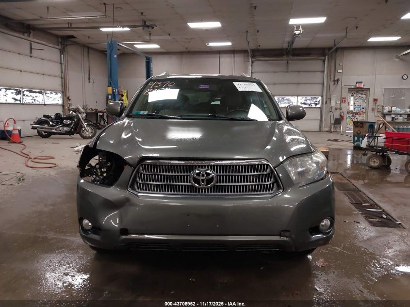 2009 Toyota Highlander Hybrid Limited VIN: JTEEW44A892033677 Lot: 43708952