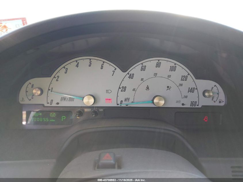 2002 Ford Thunderbird VIN: 1FAHP60A22Y114456 Lot: 43708953