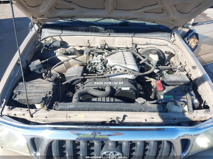 2002 Toyota Tacoma Base V6 VIN: 5TEWN72N32Z004849 Lot: 43708956