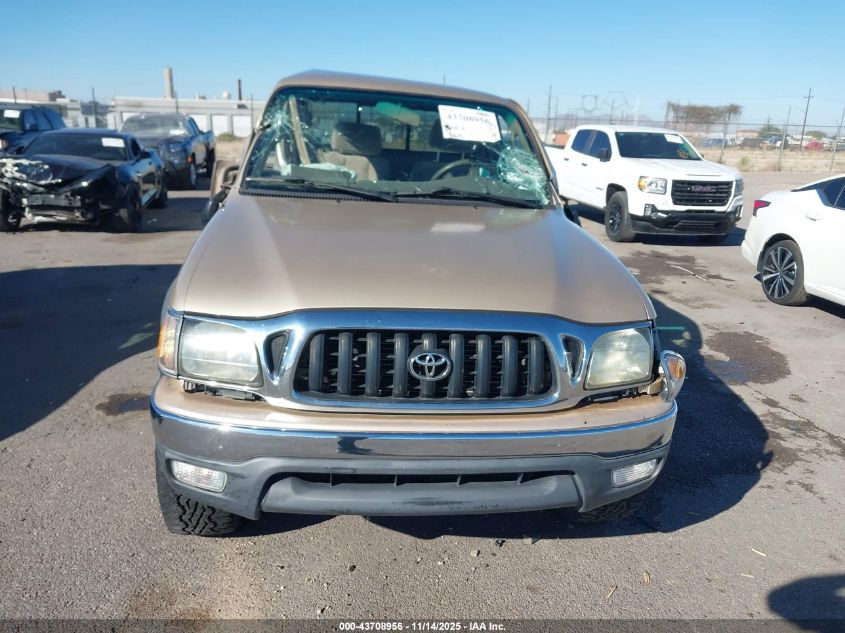 2002 Toyota Tacoma Base V6 VIN: 5TEWN72N32Z004849 Lot: 43708956