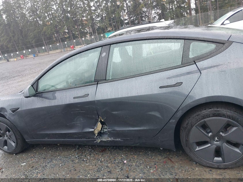 2023 Tesla Model 3 Rear-Wheel Drive VIN: 5YJ3E1EA6PF485827 Lot: 43708960