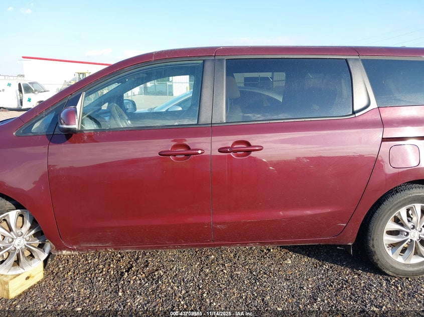 2019 Kia Sedona Lx VIN: KNDMB5C12K6512632 Lot: 43708985