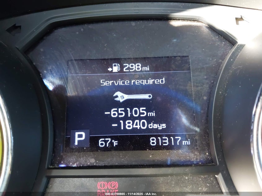 2019 Kia Sedona Lx VIN: KNDMB5C12K6512632 Lot: 43708985