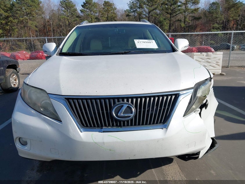 2010 Lexus Rx 350 VIN: 2T2BK1BA2AC068978 Lot: 43709007