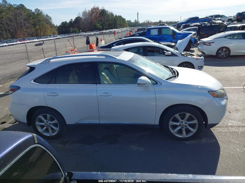 2010 Lexus Rx 350 VIN: 2T2BK1BA2AC068978 Lot: 43709007