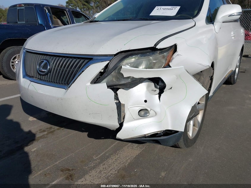 2010 Lexus Rx 350 VIN: 2T2BK1BA2AC068978 Lot: 43709007