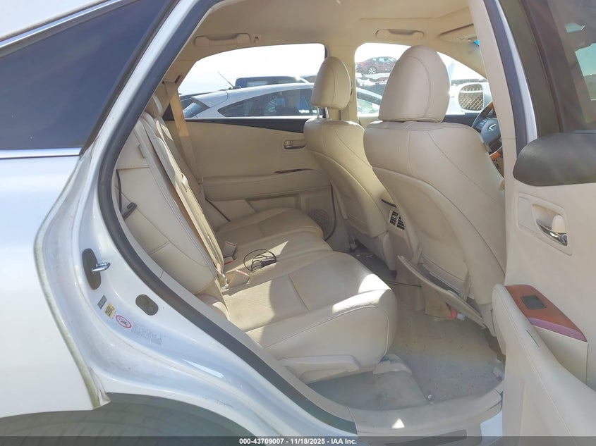 2010 Lexus Rx 350 VIN: 2T2BK1BA2AC068978 Lot: 43709007