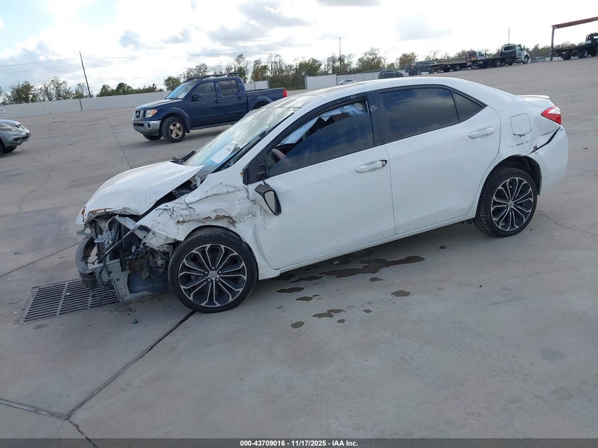 5YFBURHE3GP525989 2016 TOYOTA COROLLA photo no. 2