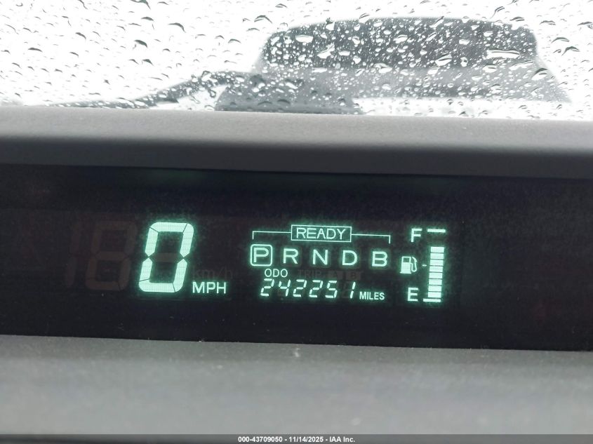 2001 Toyota Prius VIN: JT2BK12U510027259 Lot: 43709050