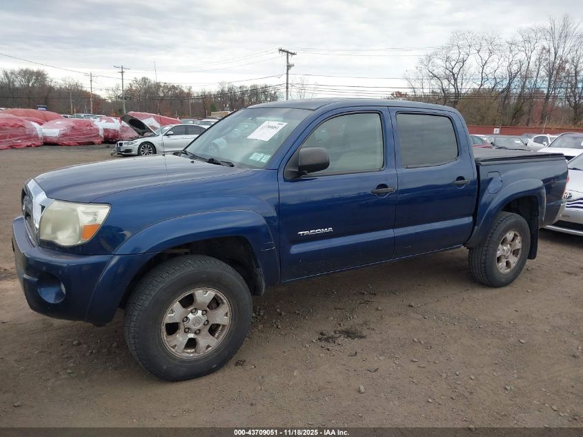2007 Toyota Tacoma Base V6 VIN: 5TELU42N07Z384406 Lot: 43709051
