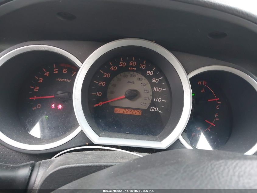 2007 Toyota Tacoma Base V6 VIN: 5TELU42N07Z384406 Lot: 43709051