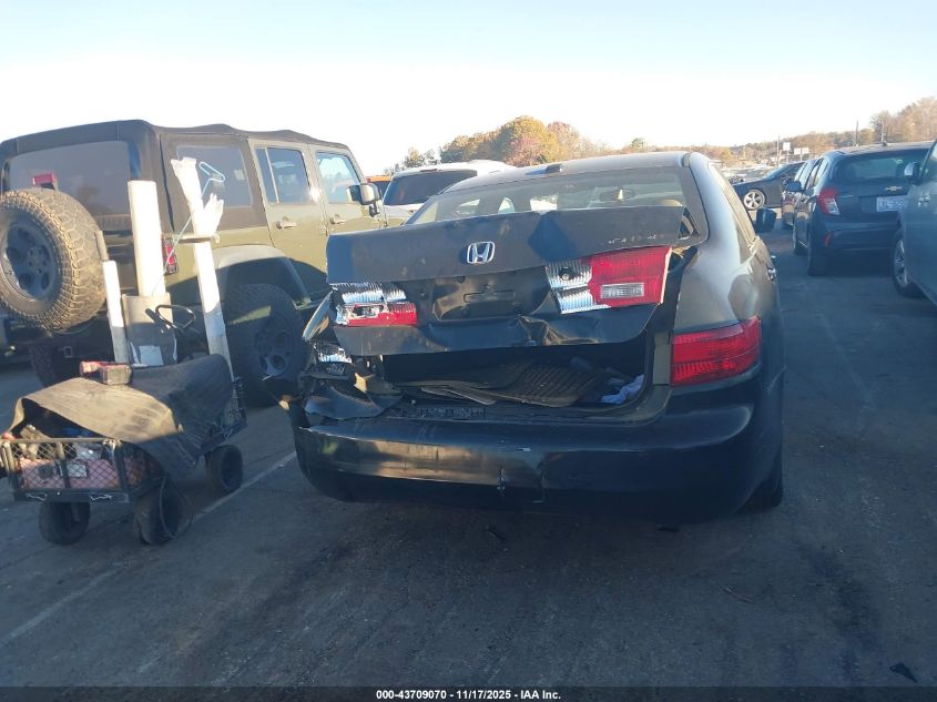 2005 Honda Accord 2.4 Ex VIN: 1HGCM56865A087062 Lot: 43709070