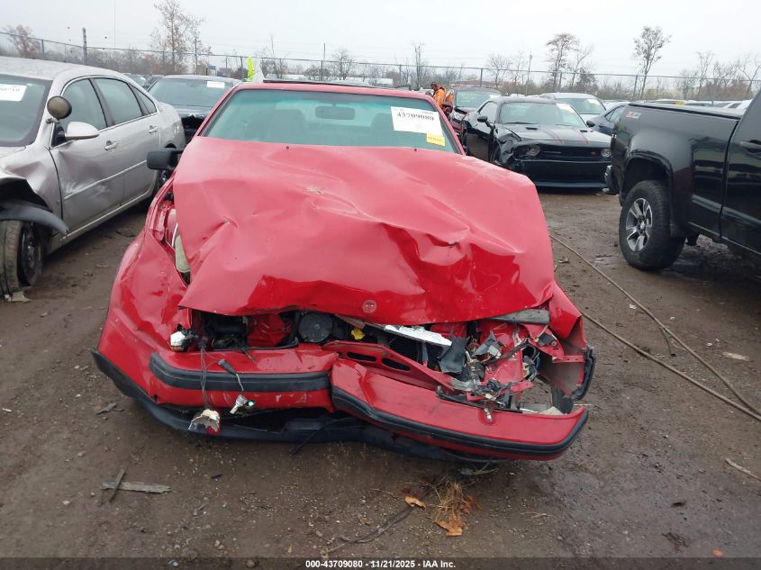 1998 Saab 9000 Cse VIN: YS3CF65R2W1003967 Lot: 43709080