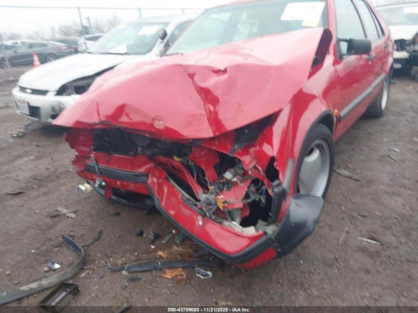 1998 Saab 9000 Cse VIN: YS3CF65R2W1003967 Lot: 43709080