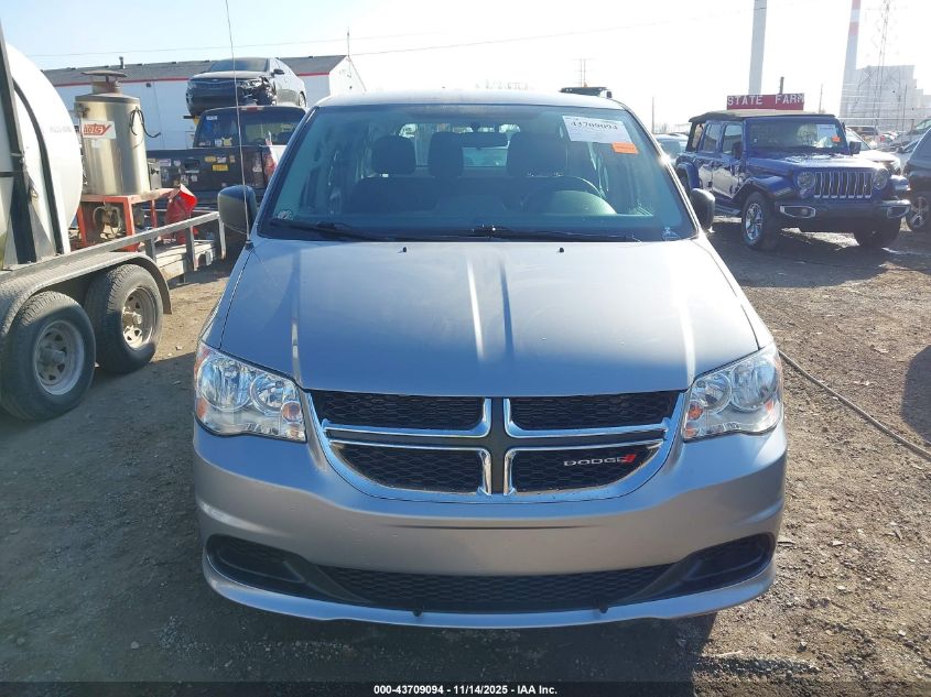 2016 Dodge Grand Caravan American Value Pkg VIN: 2C4RDGBG6GR227370 Lot: 43709094
