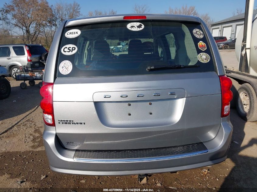 2016 Dodge Grand Caravan American Value Pkg VIN: 2C4RDGBG6GR227370 Lot: 43709094