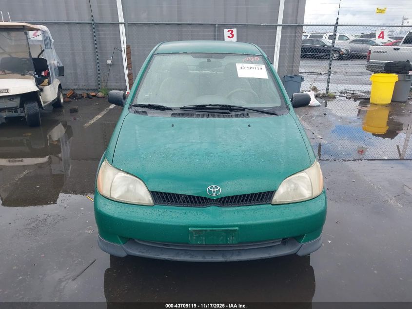 2001 Toyota Echo VIN: JTDBT123810134933 Lot: 43709119