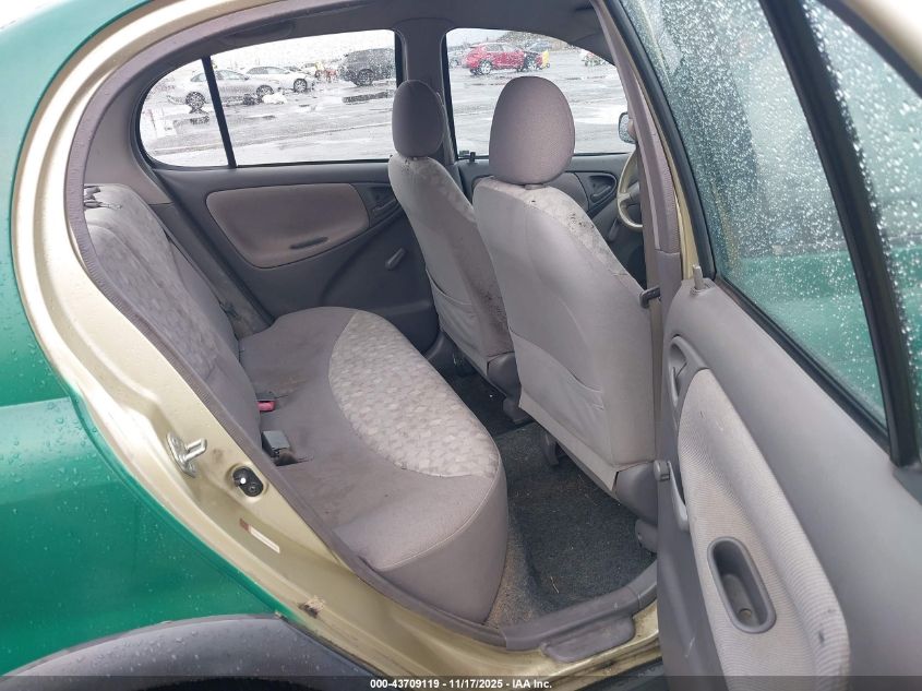 2001 Toyota Echo VIN: JTDBT123810134933 Lot: 43709119