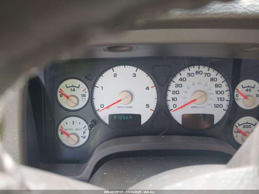 2005 Dodge Ram 2500 Slt/Laramie VIN: 3D7KS28C45G724442 Lot: 43709187