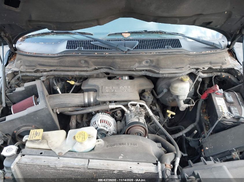 2008 Dodge Ram 1500 Slt VIN: 1D7HU18258J116390 Lot: 43709200