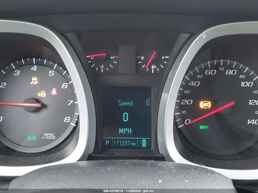 2012 Chevrolet Equinox 1Lt VIN: 2GNALDEK0C6120218 Lot: 43709214