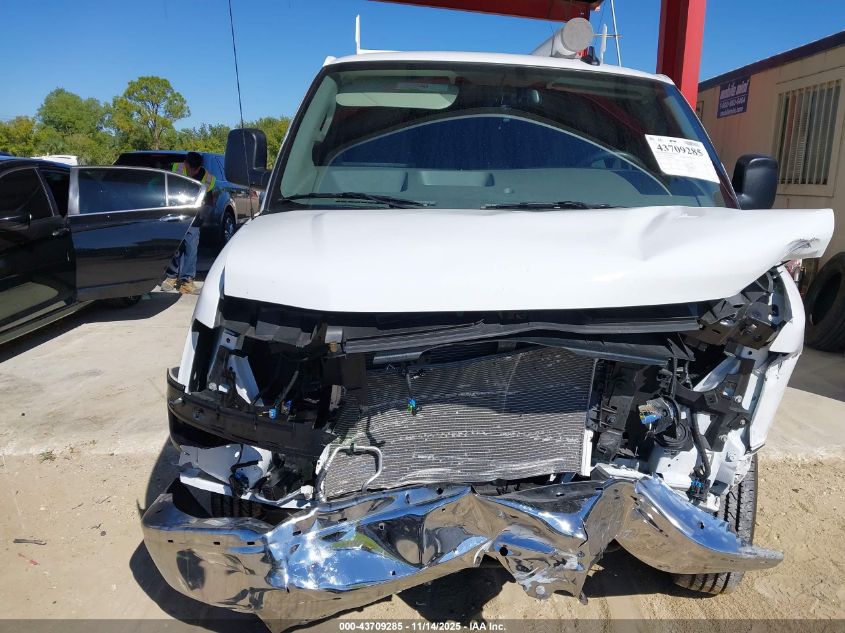 2025 Chevrolet Express Cargo Rwd 2500 Extended Wheelbase Wt VIN: 1GCWGBF70S1113157 Lot: 43709285