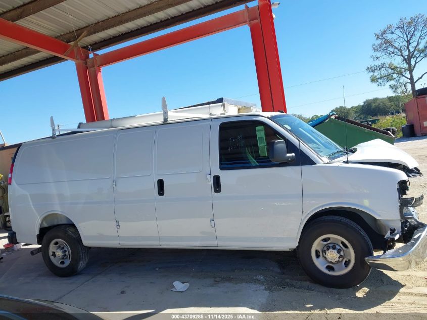 2025 Chevrolet Express Cargo Rwd 2500 Extended Wheelbase Wt VIN: 1GCWGBF70S1113157 Lot: 43709285