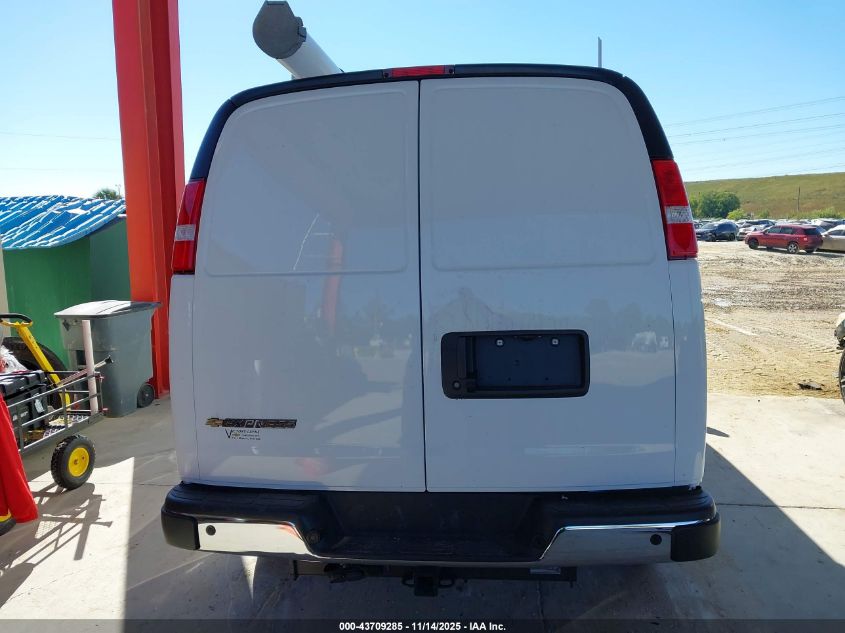 2025 Chevrolet Express Cargo Rwd 2500 Extended Wheelbase Wt VIN: 1GCWGBF70S1113157 Lot: 43709285