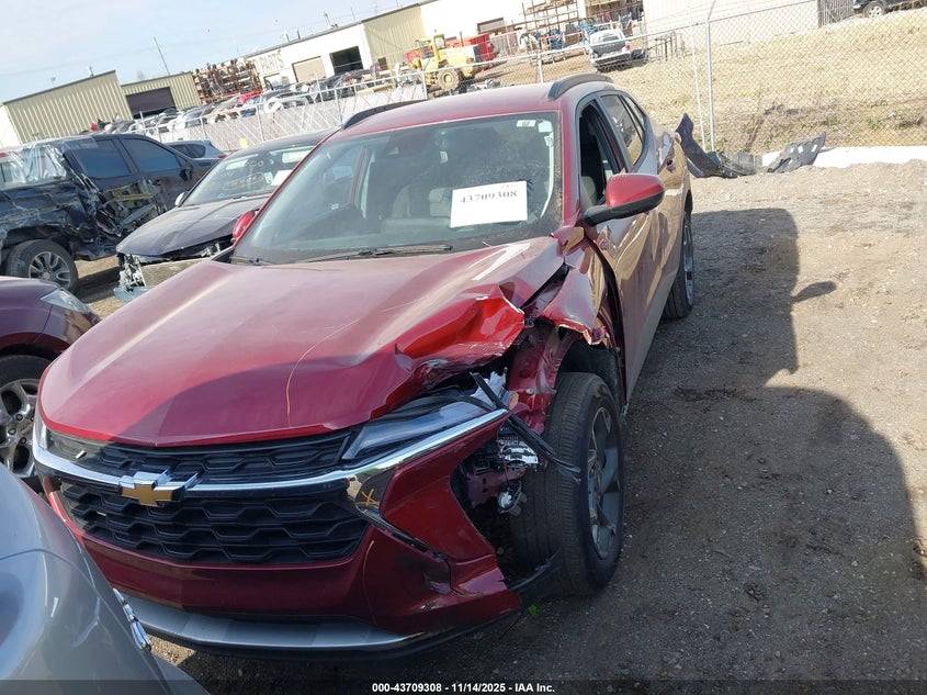 2025 Chevrolet Trax Fwd Lt VIN: KL77LHEPXSC241797 Lot: 43709308