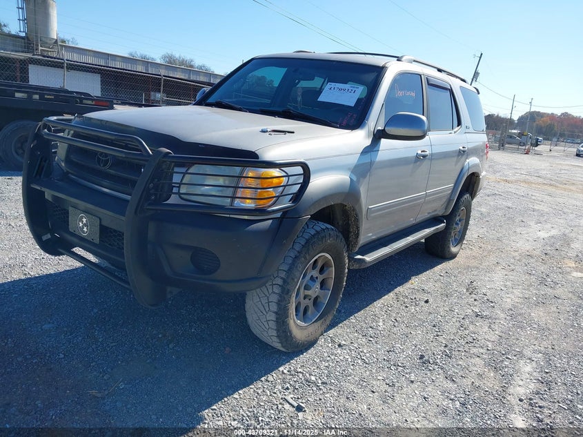 5TDBT44A71S019928 2001 TOYOTA SEQUOIA photo no. 2