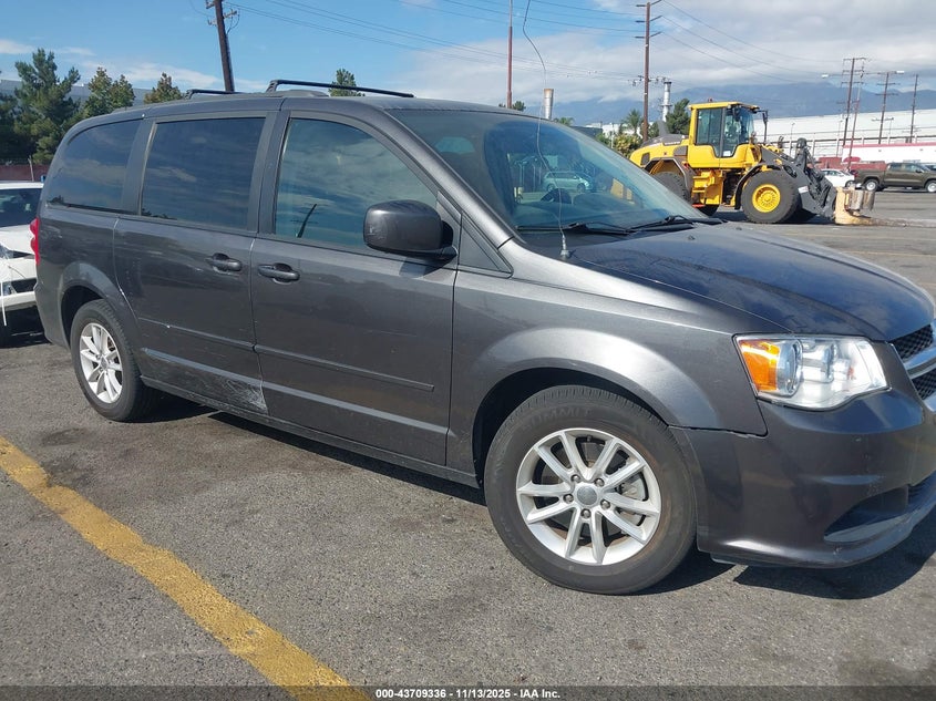 2016 Dodge Grand Caravan Sxt VIN: 2C4RDGCG8GR249000 Lot: 43709336