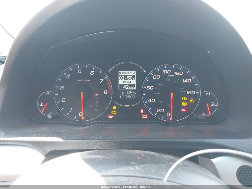 2006 Acura Tsx VIN: JH4CL96876C003831 Lot: 43709339