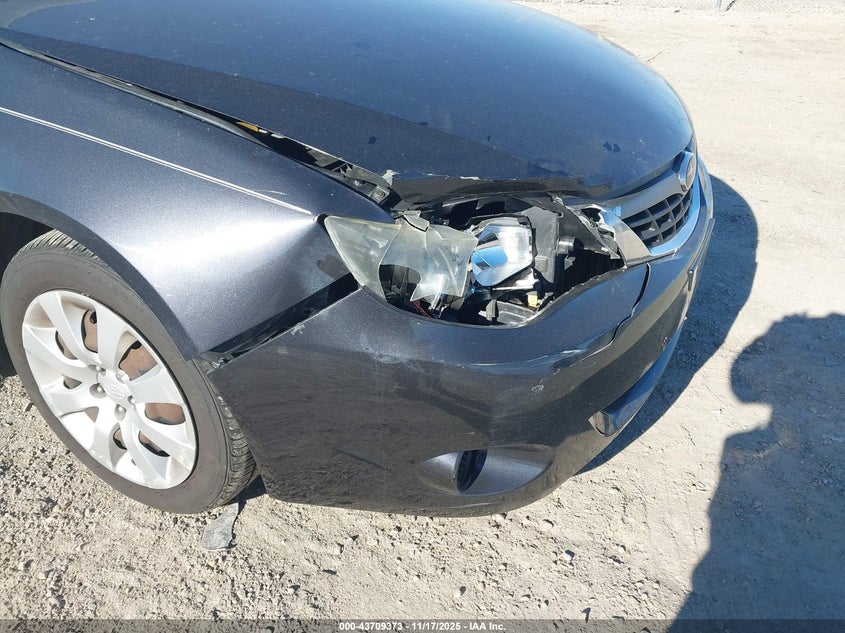 2008 Subaru Impreza 2.5I VIN: JF1GE61668H526786 Lot: 43709373