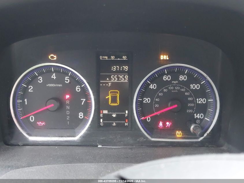 2008 Honda Cr-V Ex-L VIN: JHLRE38748C037612 Lot: 43709395