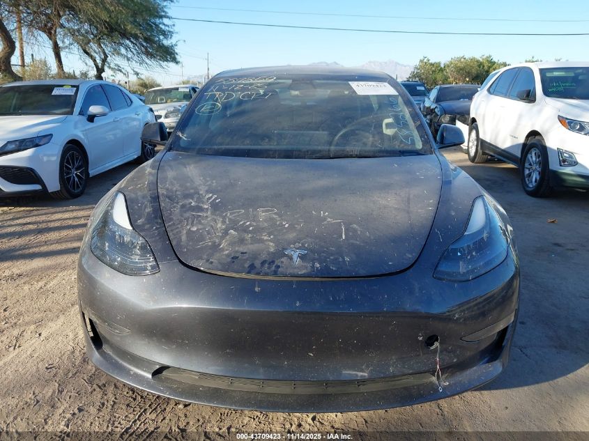 2023 Tesla Model 3 Performance Dual Motor All-Wheel Drive VIN: 5YJ3E1EC8PF585266 Lot: 43709423