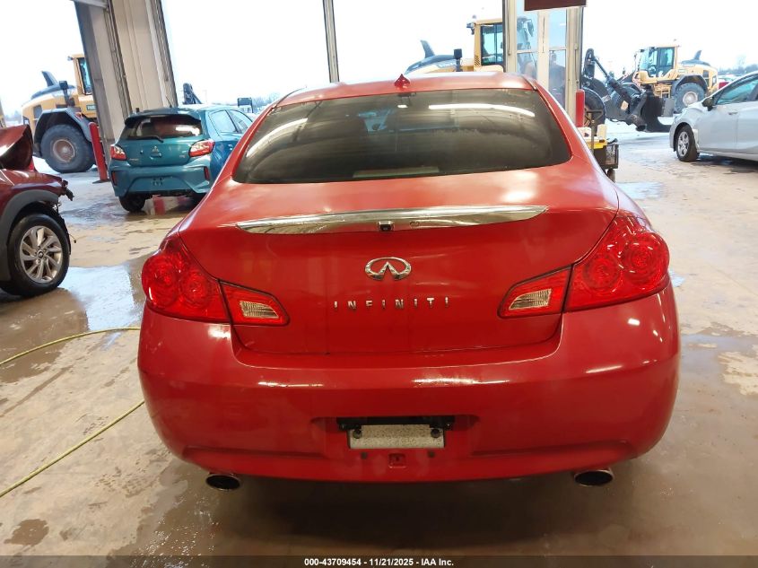 2008 Infiniti G35X VIN: JNKBV61F78M262391 Lot: 43709454