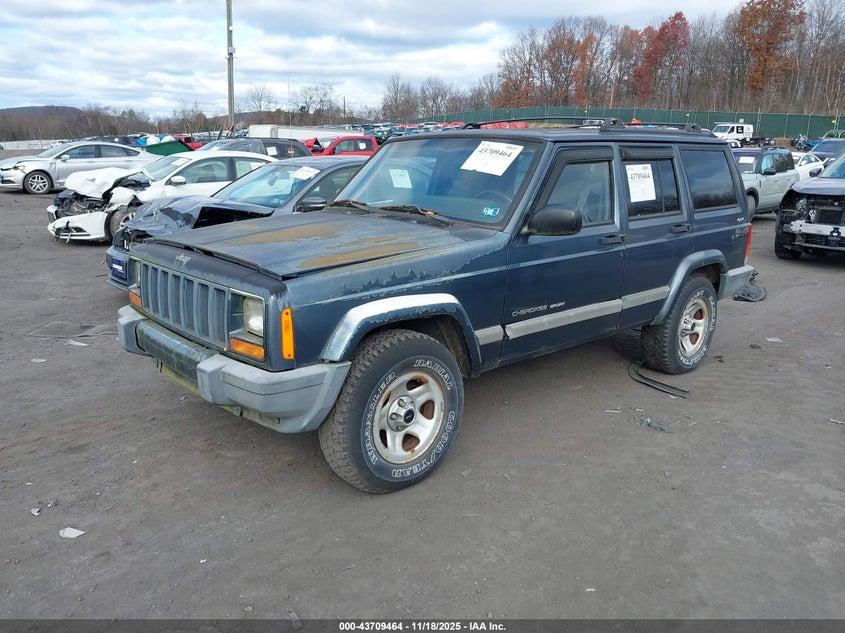 1J4FF48S11L595621 2001 JEEP CHEROKEE photo no. 2