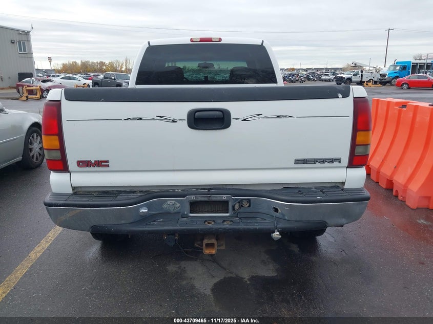 2001 GMC Sierra 1500 Sl/Sle VIN: 2GTEK19T711132925 Lot: 43709465