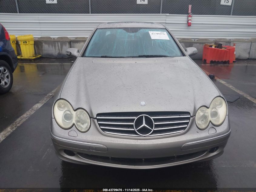 2004 Mercedes-Benz Clk 500 VIN: WDBTJ75J14F117768 Lot: 43709476