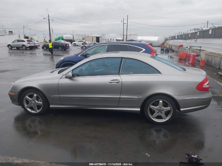 2004 Mercedes-Benz Clk 500 VIN: WDBTJ75J14F117768 Lot: 43709476
