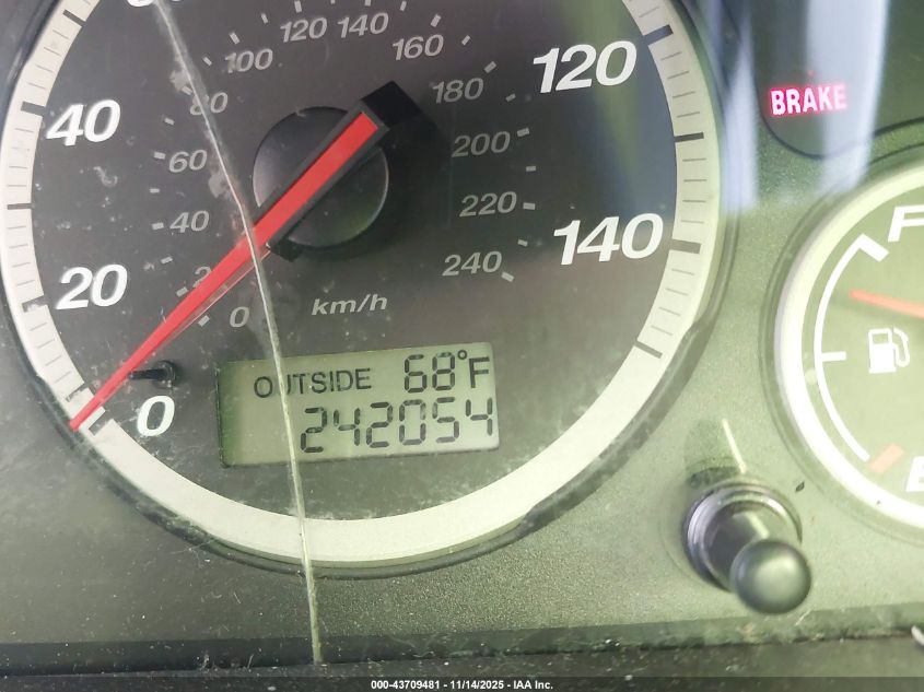 2005 Honda Cr-V Ex VIN: SHSRD78845U300785 Lot: 43709481