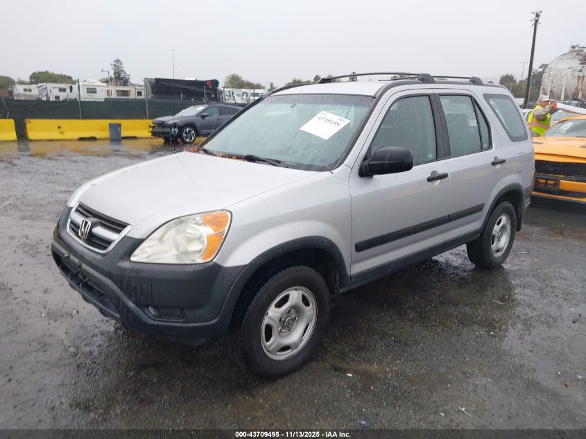 JHLRD78494C004132 2004 HONDA CR-V photo no. 2