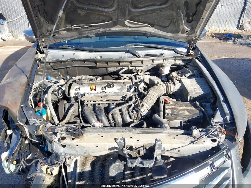 2012 Honda Accord 2.4 2.4 Lx Grey Lot 111043709525 Vin 1HGCP2F34CA208971