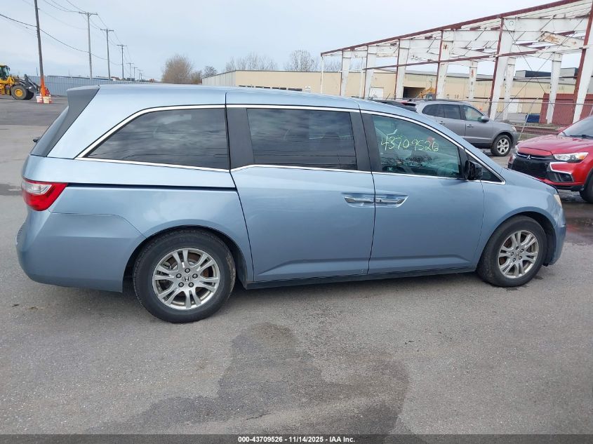 2011 Honda Odyssey Ex VIN: 5FNRL5H47BB037554 Lot: 43709526